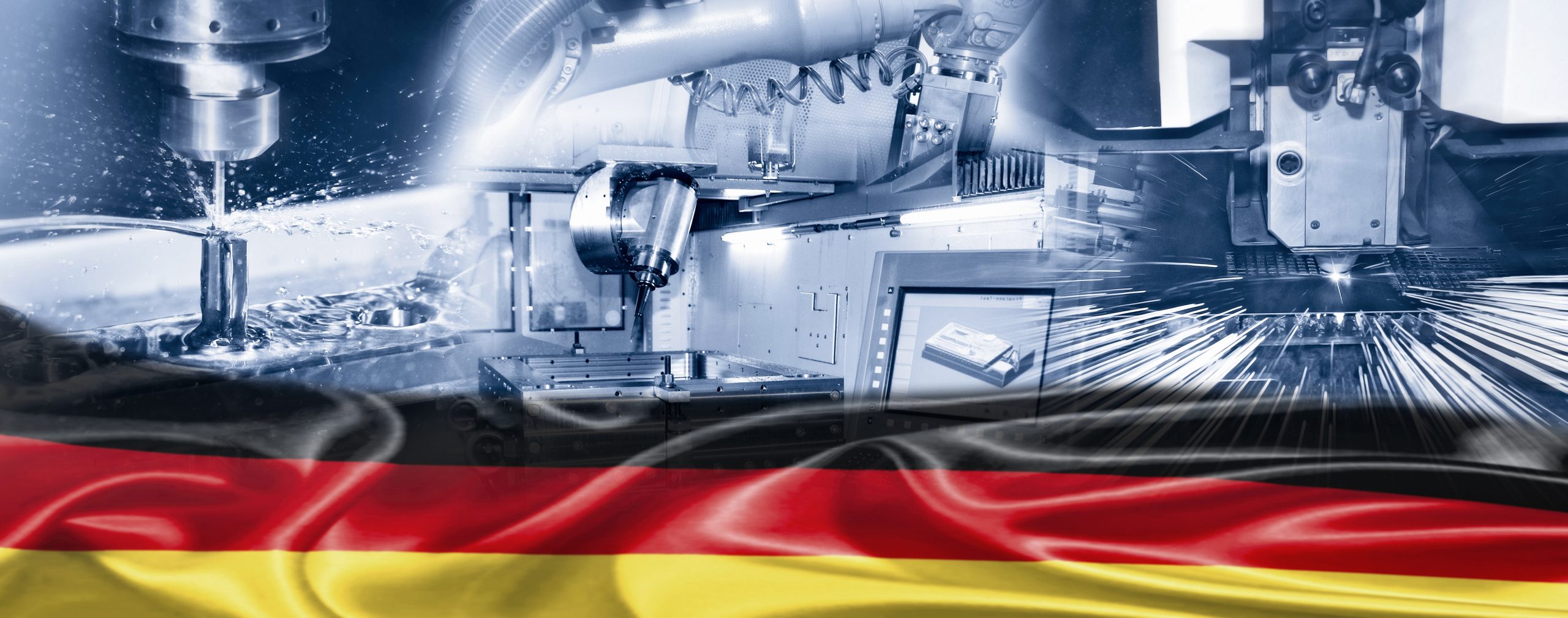 انخفاض الإنتاج الصناعي الألماني